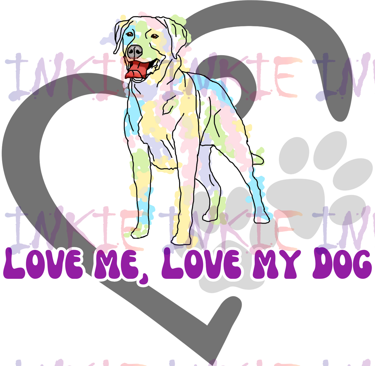 Labrador Retriever - Love Me, Love My Dog